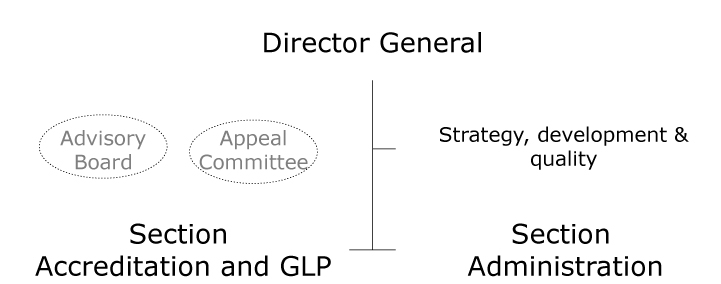 English version of Organisation chart English version of Organisation chart